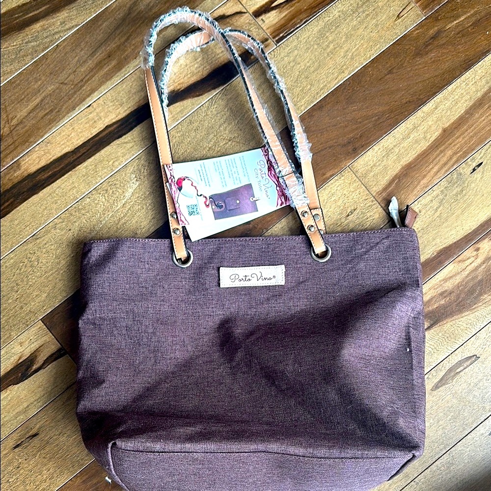 NWT Porto Vino Tote Wine Bag